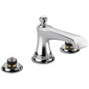 Brizo Chrome Two Handle Widespread Bathroom Sink Faucet Handles Sold Separately 