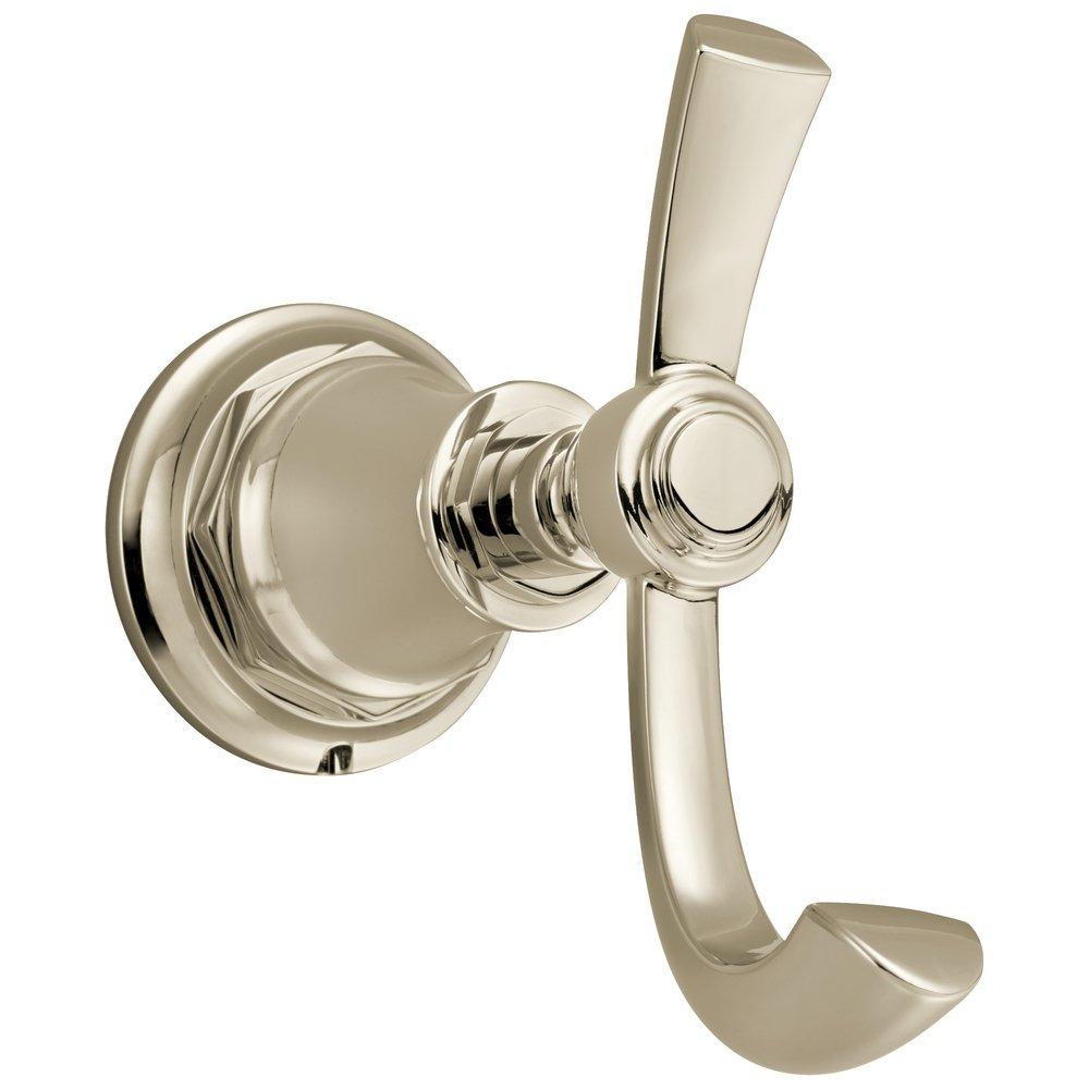 Brizo Polished Nickel 2 Robe Hook 