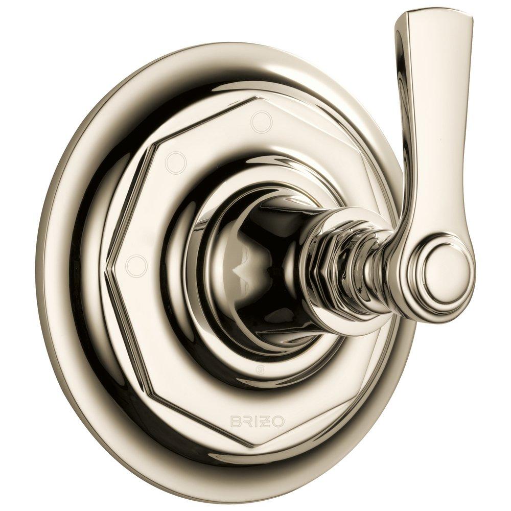 Brizo Polished Nickel Diverter Valve Trim with Single Lever Handle 