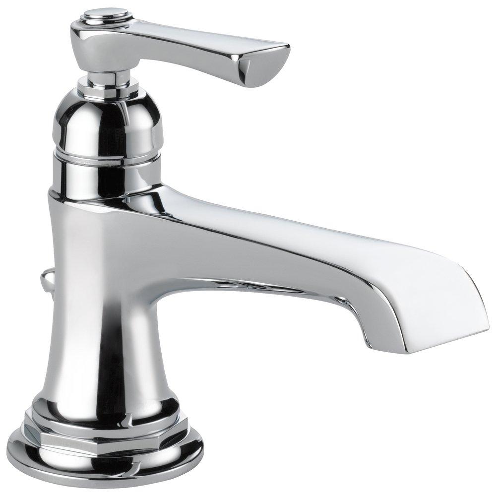 Brizo Chrome Single Handle Centerset Bathroom Sink Faucet 