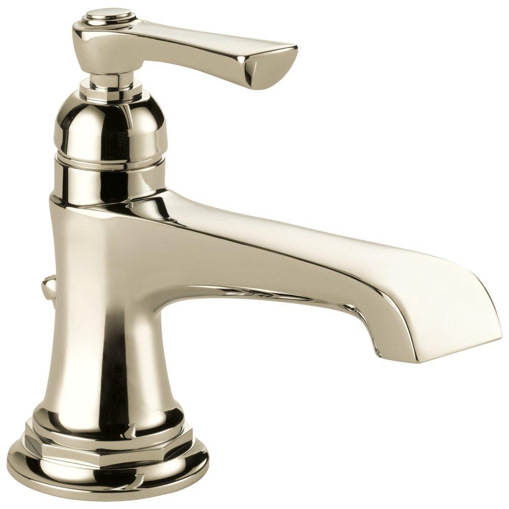 Brizo Polished Nickel Single Handle Centerset Bathroom Sink Faucet 