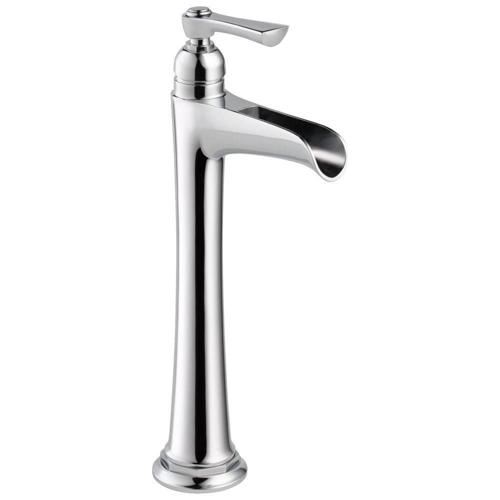 Brizo Chrome Single Handle Vessel Filler Bathroom Sink Faucet 