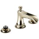 Brizo Polished Nickel Two Handle Widespread Bathroom Sink Faucet Handles Sold Separately 