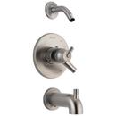Two Handle Bathtub & Shower Faucet in Brilliance® Stainless (Trim Only)