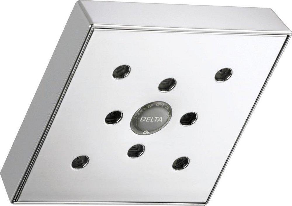 Delta Faucet Chrome Single Function H2Okinetic® Showerhead 