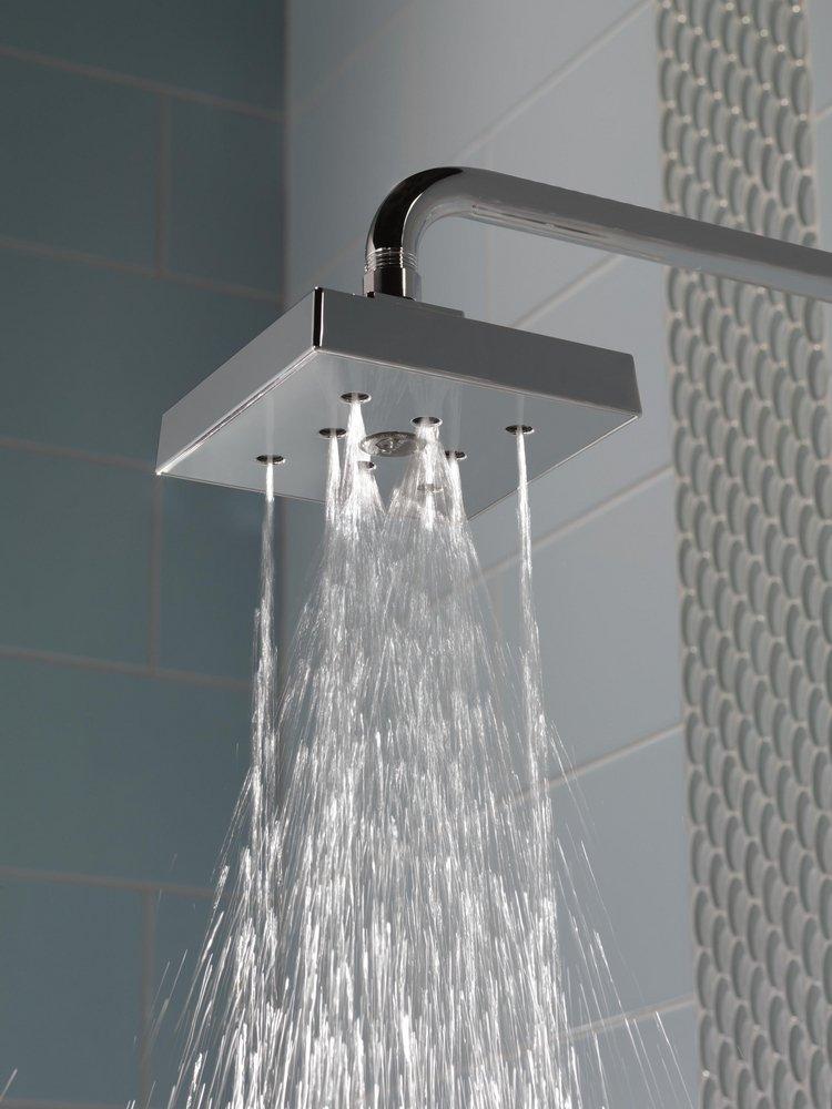 Delta Faucet Chrome Single Function H2Okinetic® Showerhead 