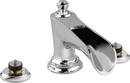No Handle Roman Tub Faucet in Polished Chrome Trim Only