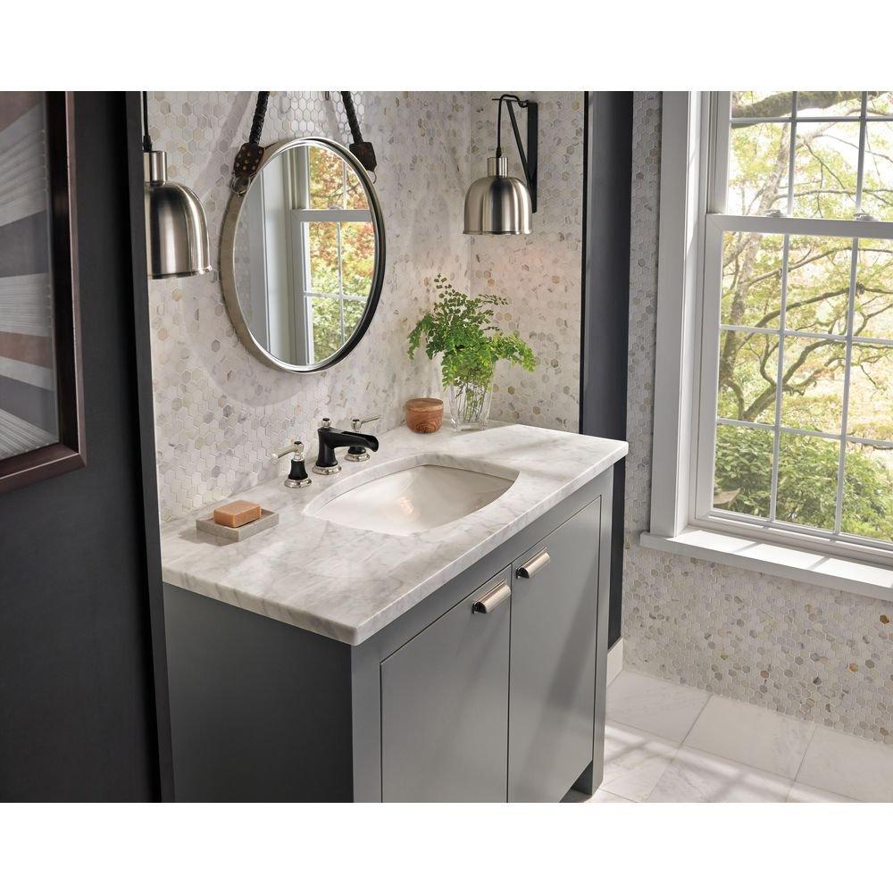 Brizo Luxe Nickel 3-1/16 in. Zinc Handle Kit 