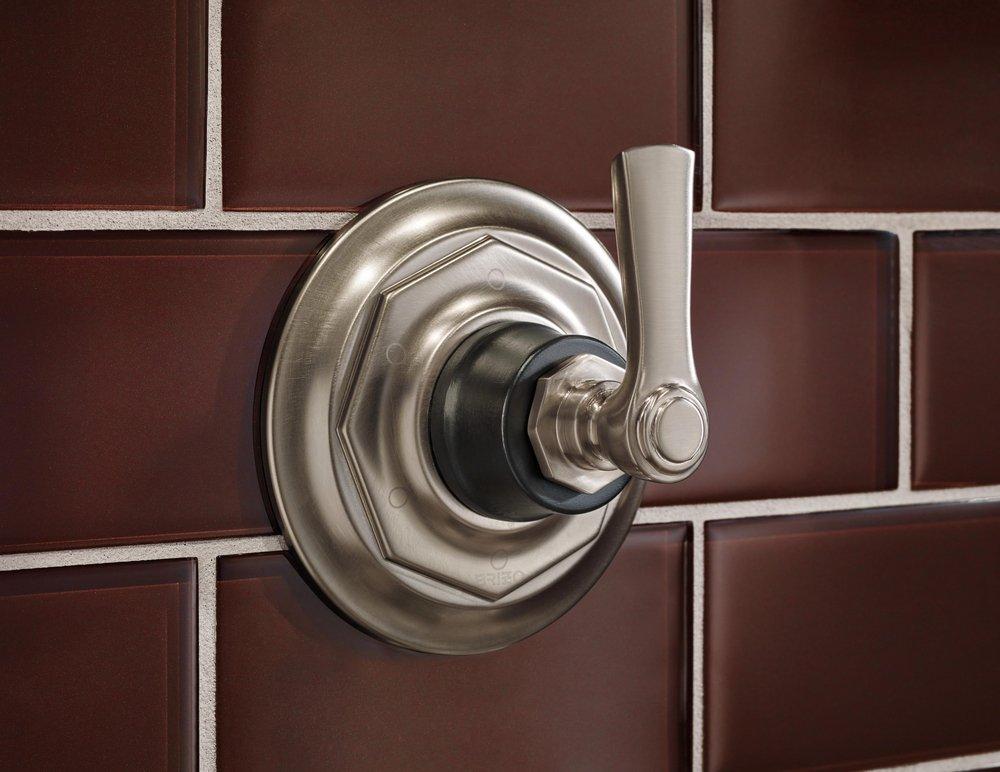 Brizo Luxe Nickel Single Handle Bathtub & Shower Faucet (Trim Only) 