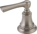Widespread Bathroom and Bidet Faucet Lever Handle Kit in Luxe Nickel