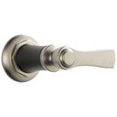 Brizo Luxe Nickel/Matte Black Volume Control Valve Trim with Single Lever Handle 