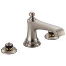 Brizo Luxe Nickel Two Handle Widespread Bathroom Sink Faucet Handles Sold Separately 