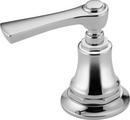 Widespread Bathroom and Bidet Faucet Lever Handle Kit in Chrome