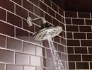 Brizo Luxe Nickel Multi Function H2Okinetic Technology&reg; Full Body, H2Okinetic Technology&reg; invigorating, Massage and Pause Showerhead 