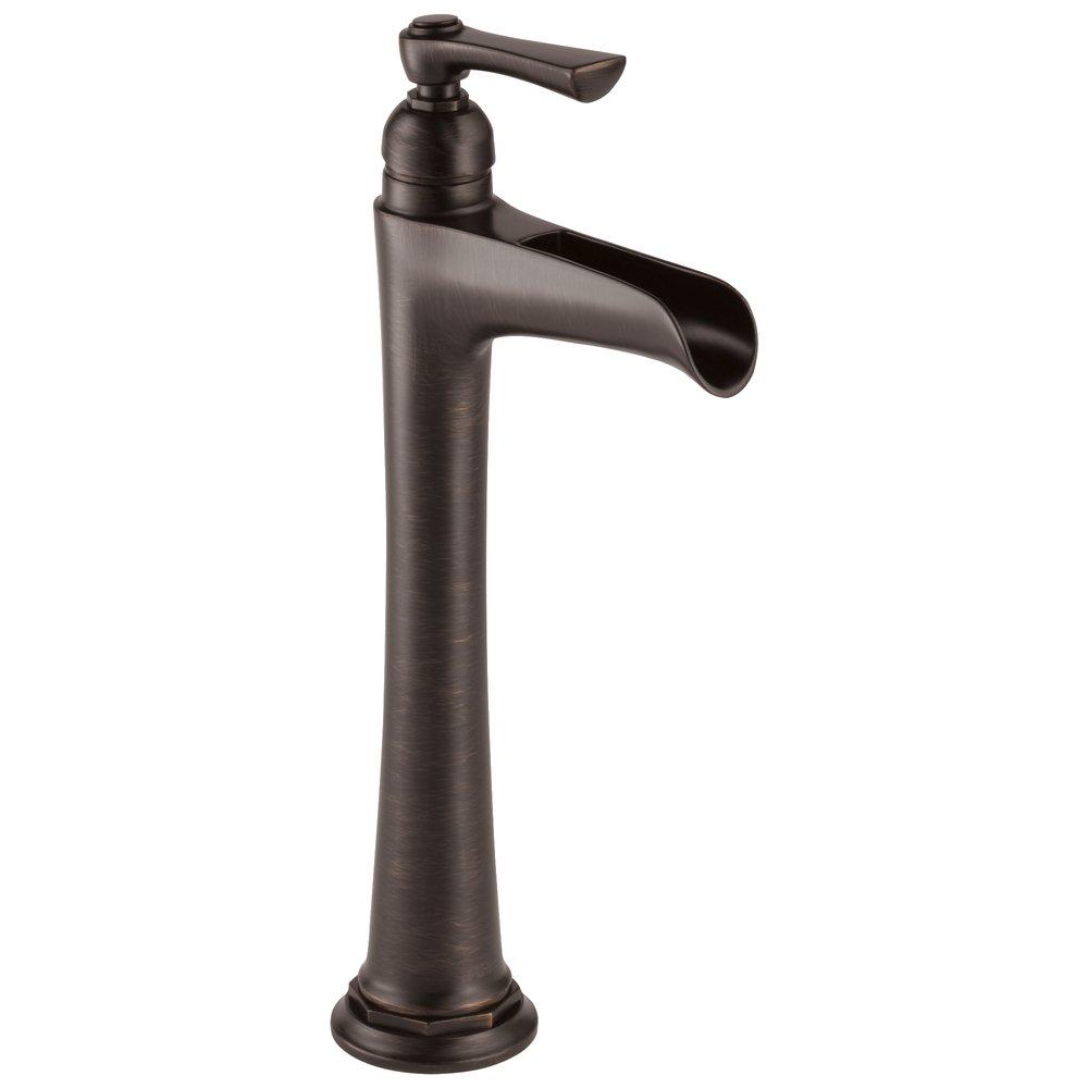 Brizo Venetian Bronze Single Handle Vessel Filler Bathroom Sink Faucet 