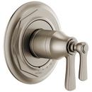 Brizo Luxe Nickel Thermostatic Valve Only with Double Lever Handle 