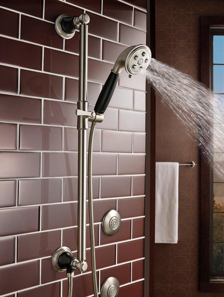 Brizo Luxe Nickel/Matte Black Multi Function Hand Shower 