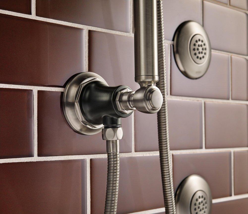 Brizo Luxe Nickel/Matte Black Multi Function Hand Shower 