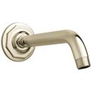 Shower Arm and Flange in Brilliance® Polished Nickel