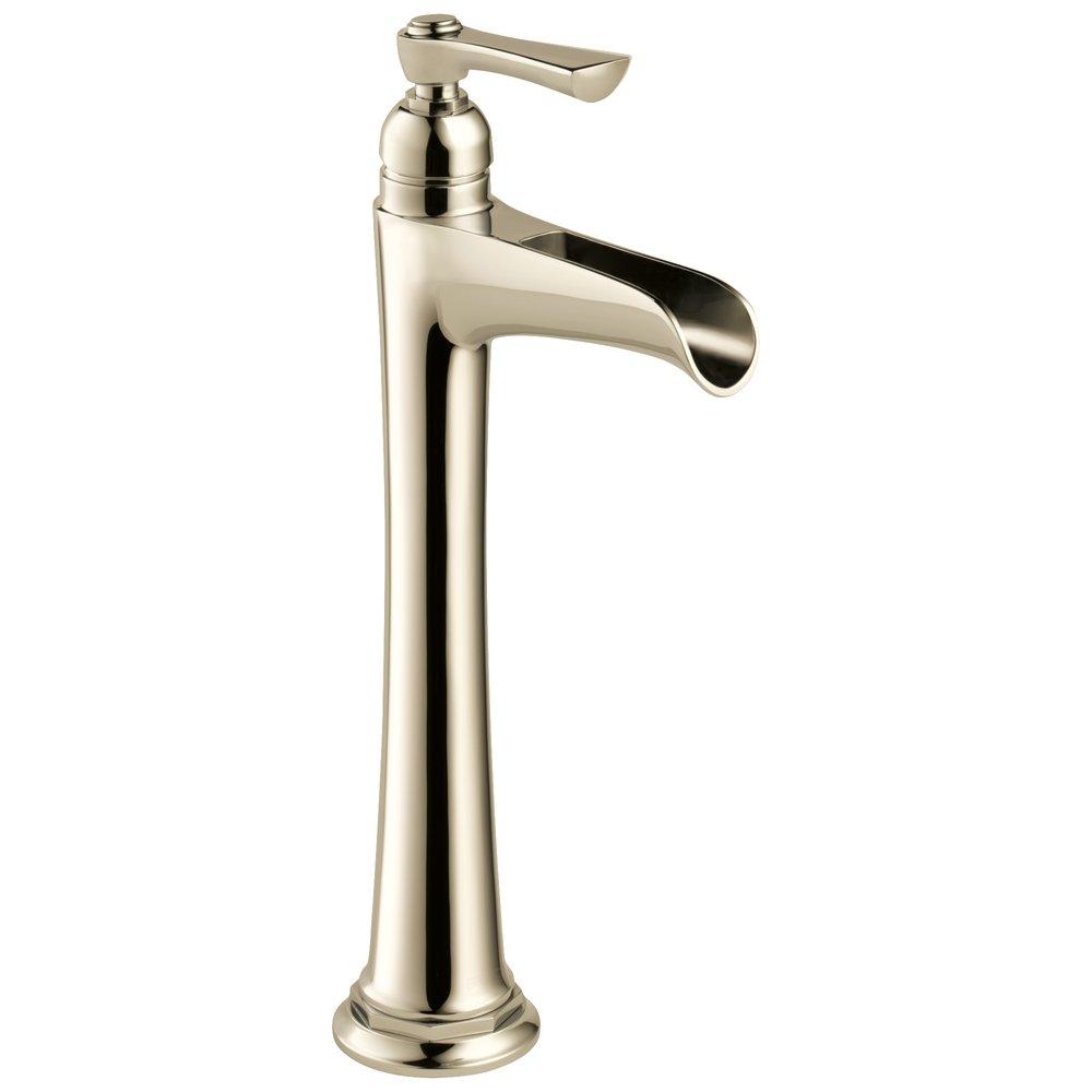 Brizo Polished Nickel Single Handle Vessel Filler Bathroom Sink Faucet 