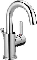 Single Handle Monoblock Bathroom Sink Faucet in Polished Chrome