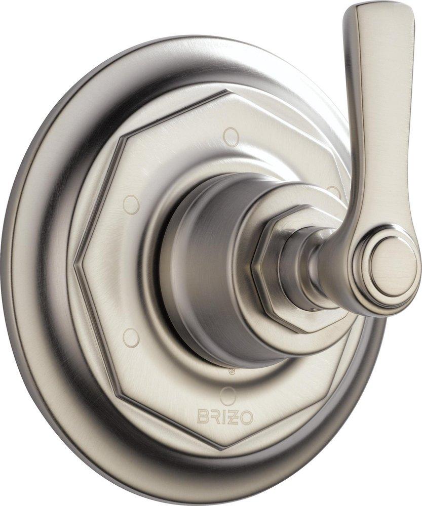 Brizo Luxe Nickel Single Handle Bathtub & Shower Faucet (Trim Only) 