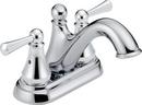 Delta Faucet Chrome Two Handle Centerset Bathroom Sink Faucet 