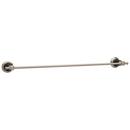 Brizo Luxe Nickel/Matte Black 24 in. Towel Bar 