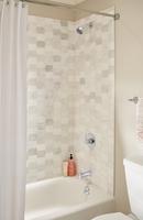 Peerless&reg; Polished Chrome Single Handle Single Function Bathtub & Shower Faucet Trim Only 