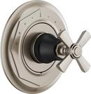 Brizo Luxe Nickel/Matte Black Thermostatic Valve Trim (Less Valve) 
