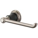 Wall Mount Toilet Tissue Holder in Luxe Nickel with Matte Black