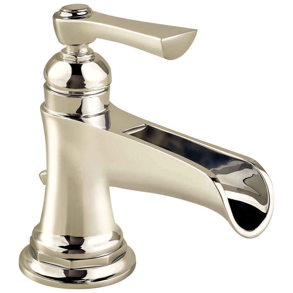 Brizo Polished Nickel Single Handle Centerset Bathroom Sink Faucet 