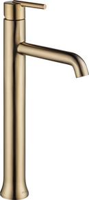 Single Handle Vessel Filler Bathroom Sink Faucet in Champagne Bronze