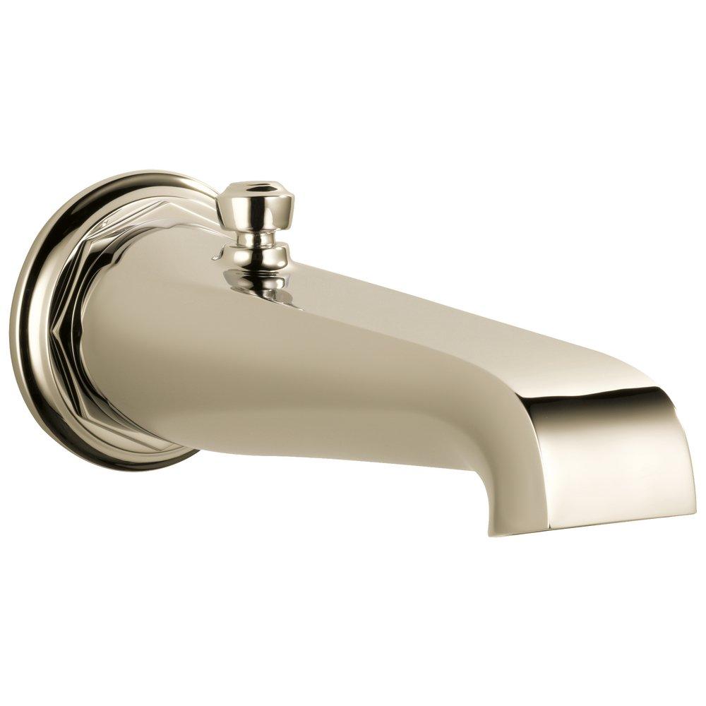 Brizo Polished Nickel Pull-Up Diverter Tub Spout 