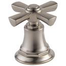 Brizo Luxe Nickel Roman Tub Metal Double Cross Handle 