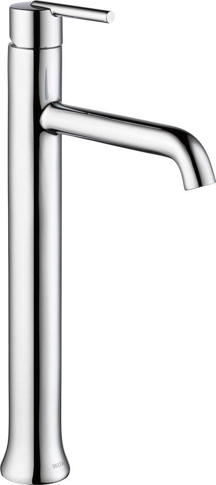 Delta Faucet Chrome Single Handle Vessel Filler Bathroom Sink Faucet 