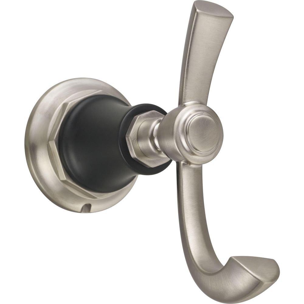 Brizo Luxe Nickel Double Robe Hook 