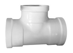 8 x 8 x 4 in. Gasket PVC Wye