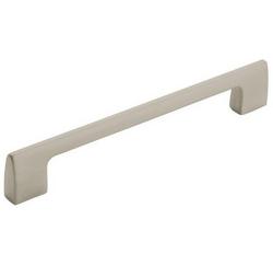 6-5/16 in. Center-to-Center Cabinet Pull in Satin Nickel