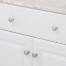 Amerock Satin Nickel 1-1/4 in. Brass Knob 