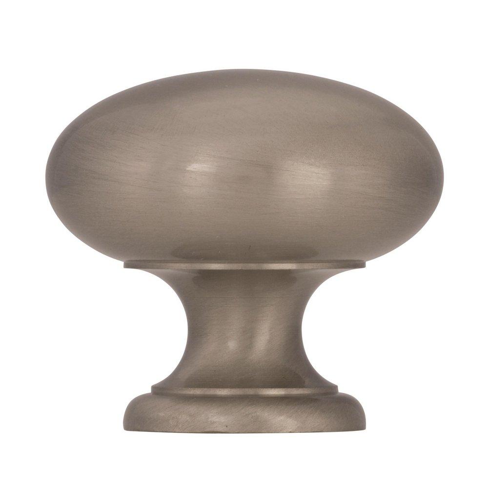 Amerock Satin Nickel 1-1/4 in. Brass Knob 