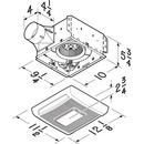 Broan White Bathroom Exhaust Fan in White 