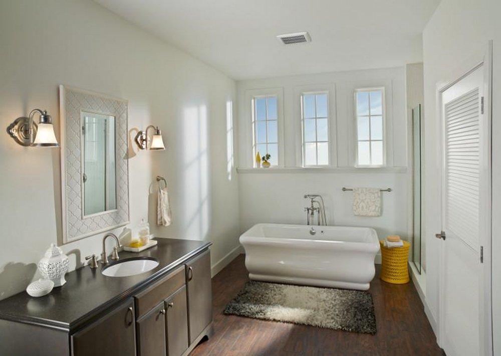 Broan White Bathroom Exhaust Fan in White 