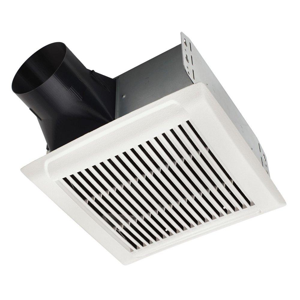 Broan White Bathroom Exhaust Fan in White 