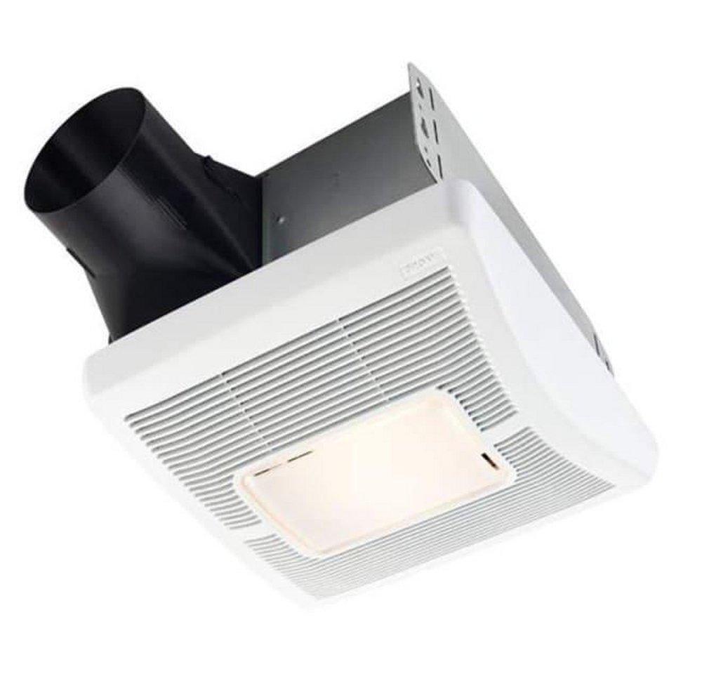 Broan White Bathroom Exhaust Fan in White 