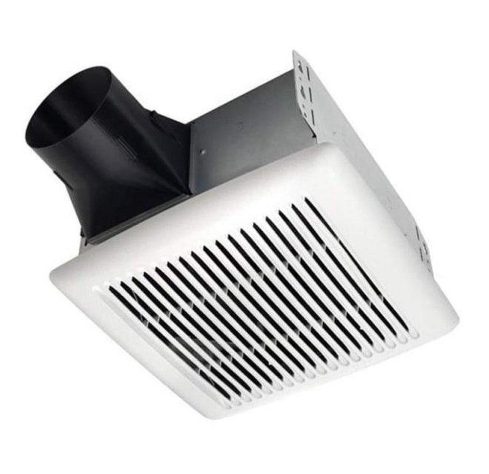 Broan White Bathroom Exhaust Fan in White 