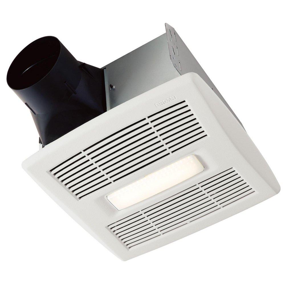 Broan White Bathroom Exhaust Fan in White 