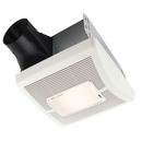 Broan White Bathroom Exhaust Fan with Light 