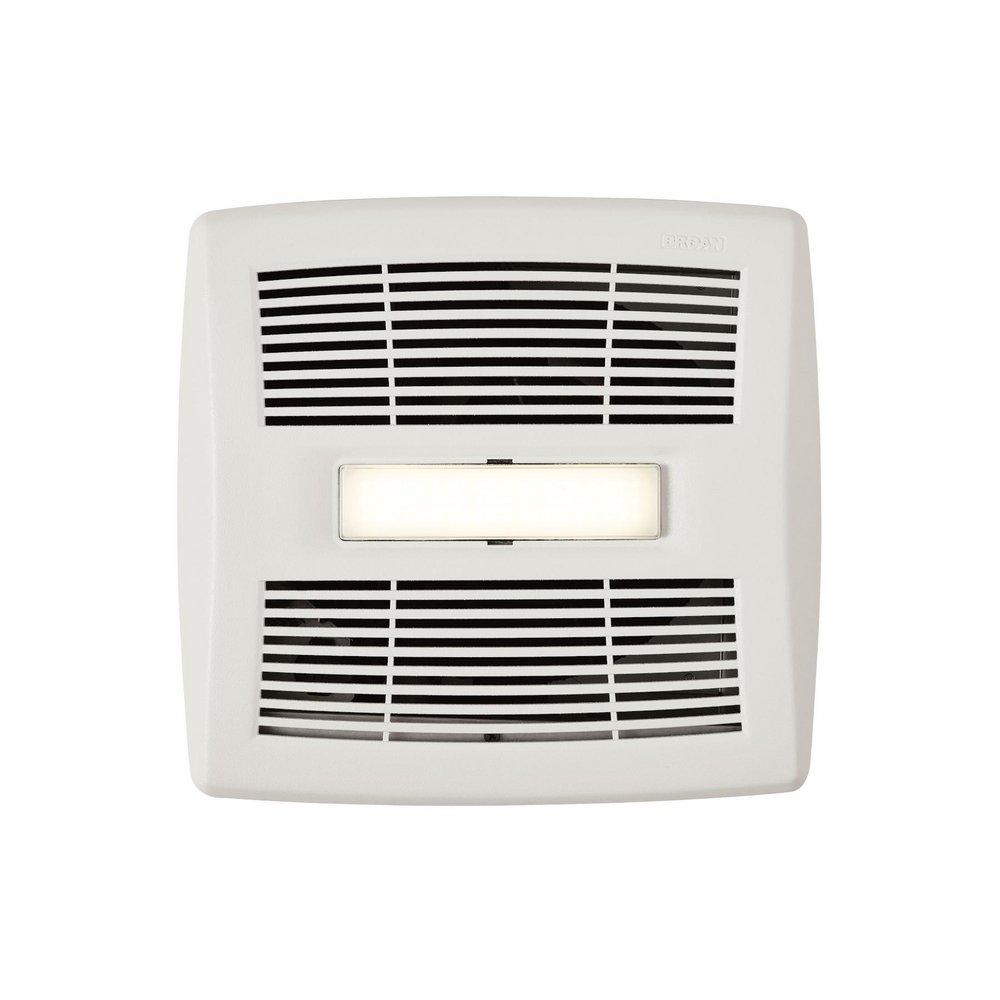 Broan White Bathroom Exhaust Fan in White 