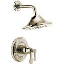 Single Handle Multi Function Shower Faucet in Polished Nickel (Trim Only)